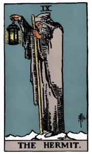 ไพ่ทาโรต์ใบที่ 9 Tarot The Hermit