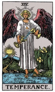 ไพ่ทาโรต์ใบที่14 Temperance